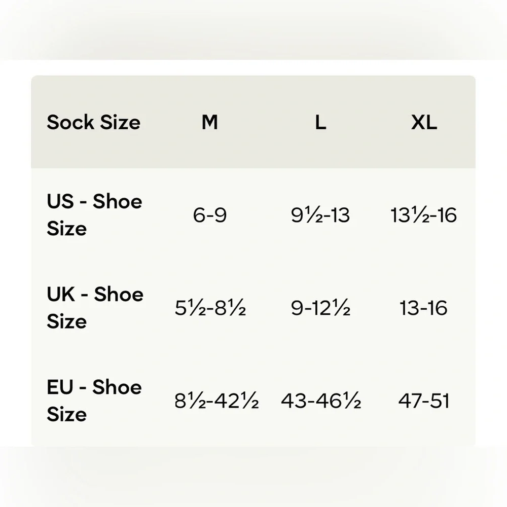 Pack of 4 Bombas Calf & Ankle Socks Size XL
